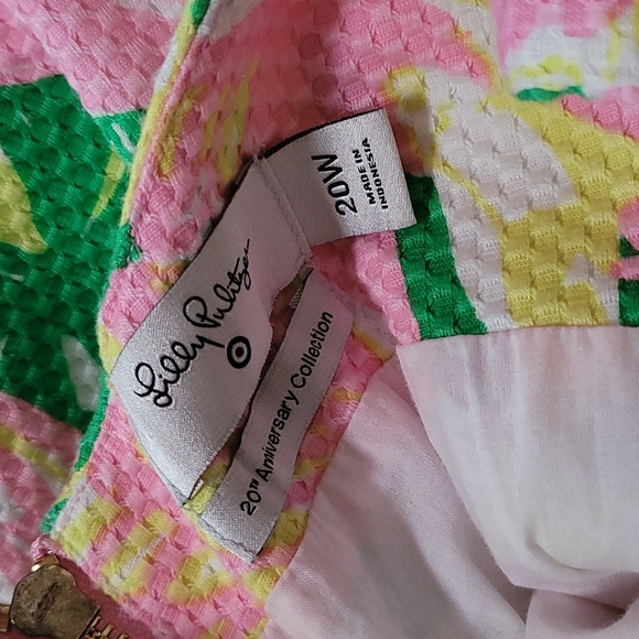 Cute! Lilly Pulitzer for Target flamingo pattern 20th Anniversary dress - Picture 12 of 14